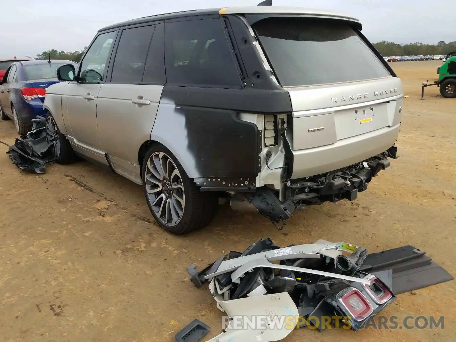 3 Photograph of a damaged car SALGS2REXKA545342 LAND ROVER RANGEROVER 2019