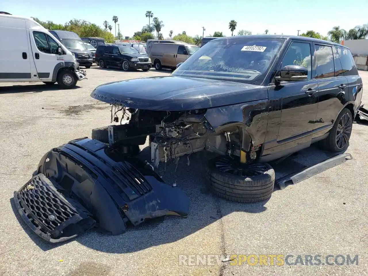 2 Photograph of a damaged car SALGS2REXKA551612 LAND ROVER RANGEROVER 2019