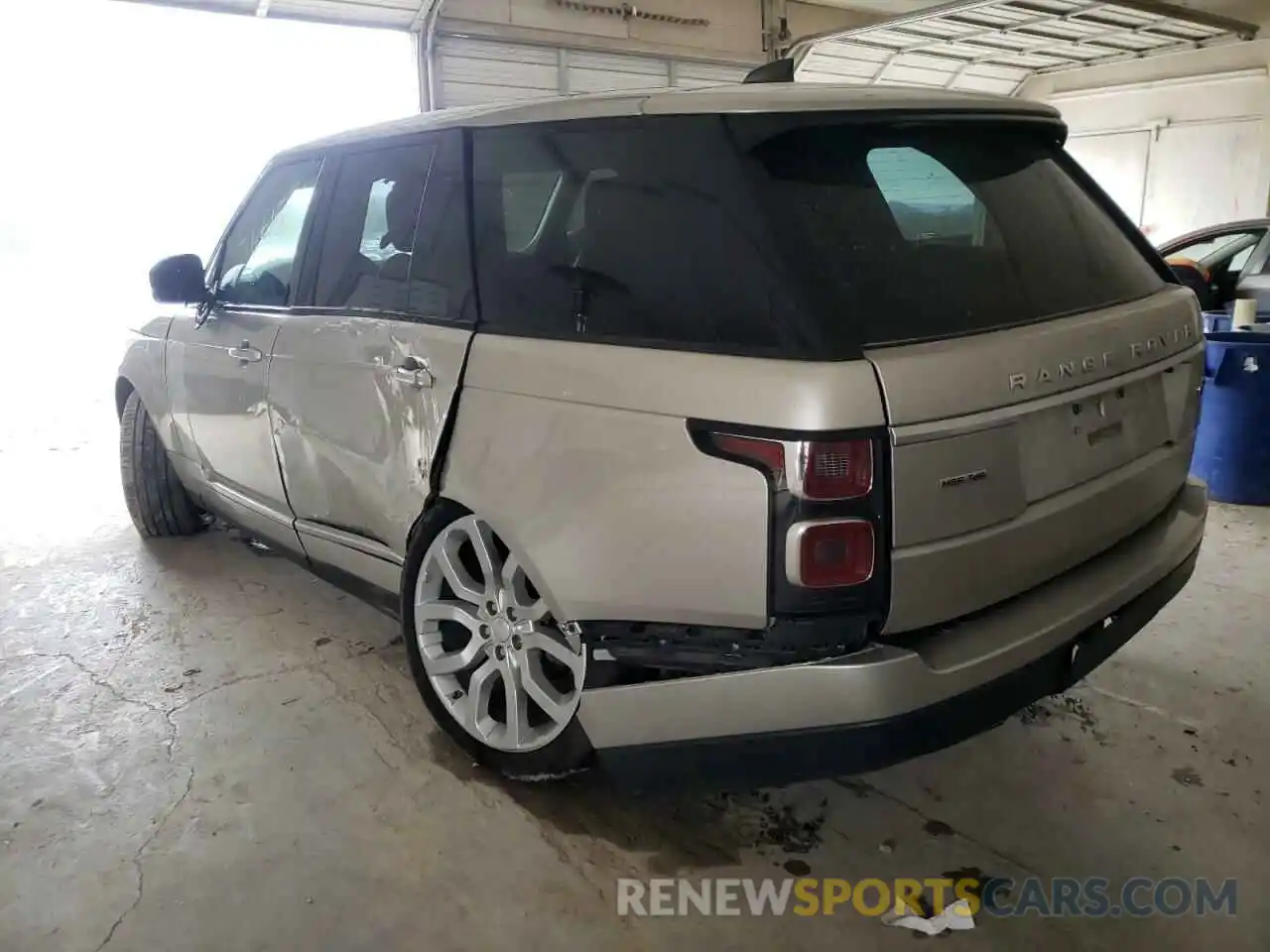 3 Фотография поврежденного автомобиля SALGS2RK2KA532655 LAND ROVER RANGEROVER 2019