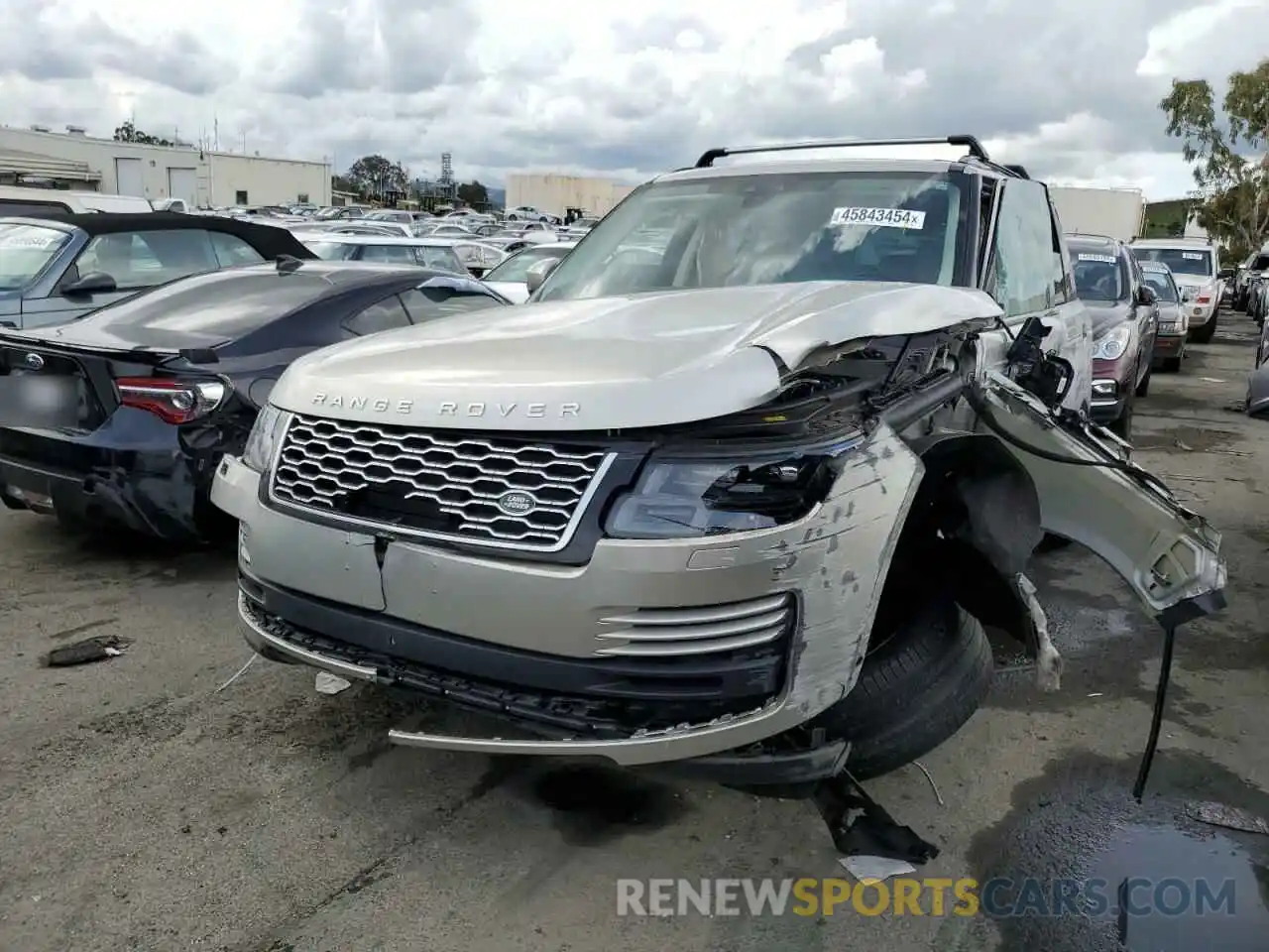 1 Photograph of a damaged car SALGS2RK4KA523911 LAND ROVER RANGEROVER 2019