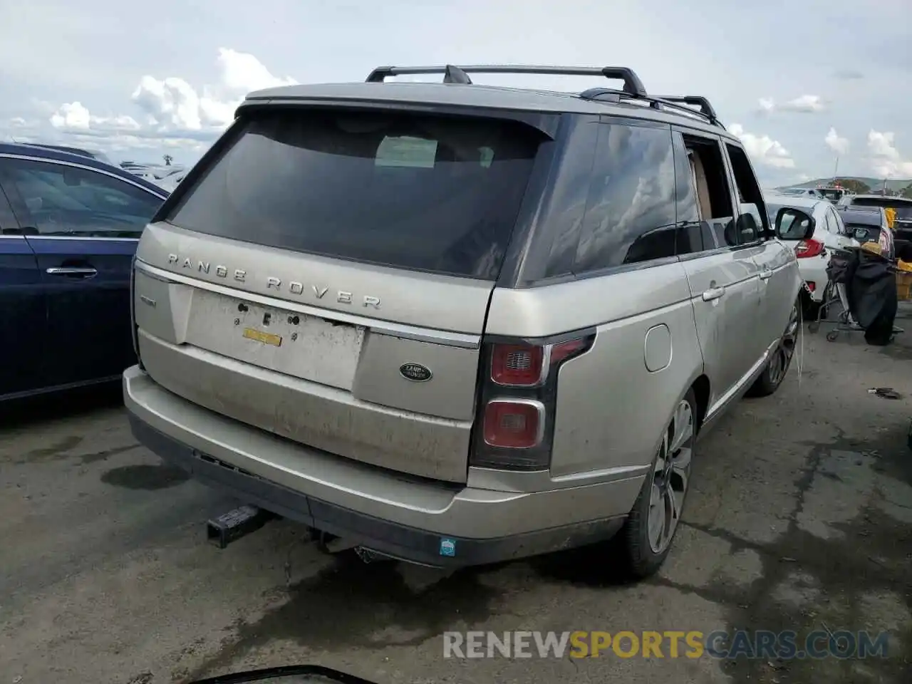 3 Фотография поврежденного автомобиля SALGS2RK4KA523911 LAND ROVER RANGEROVER 2019