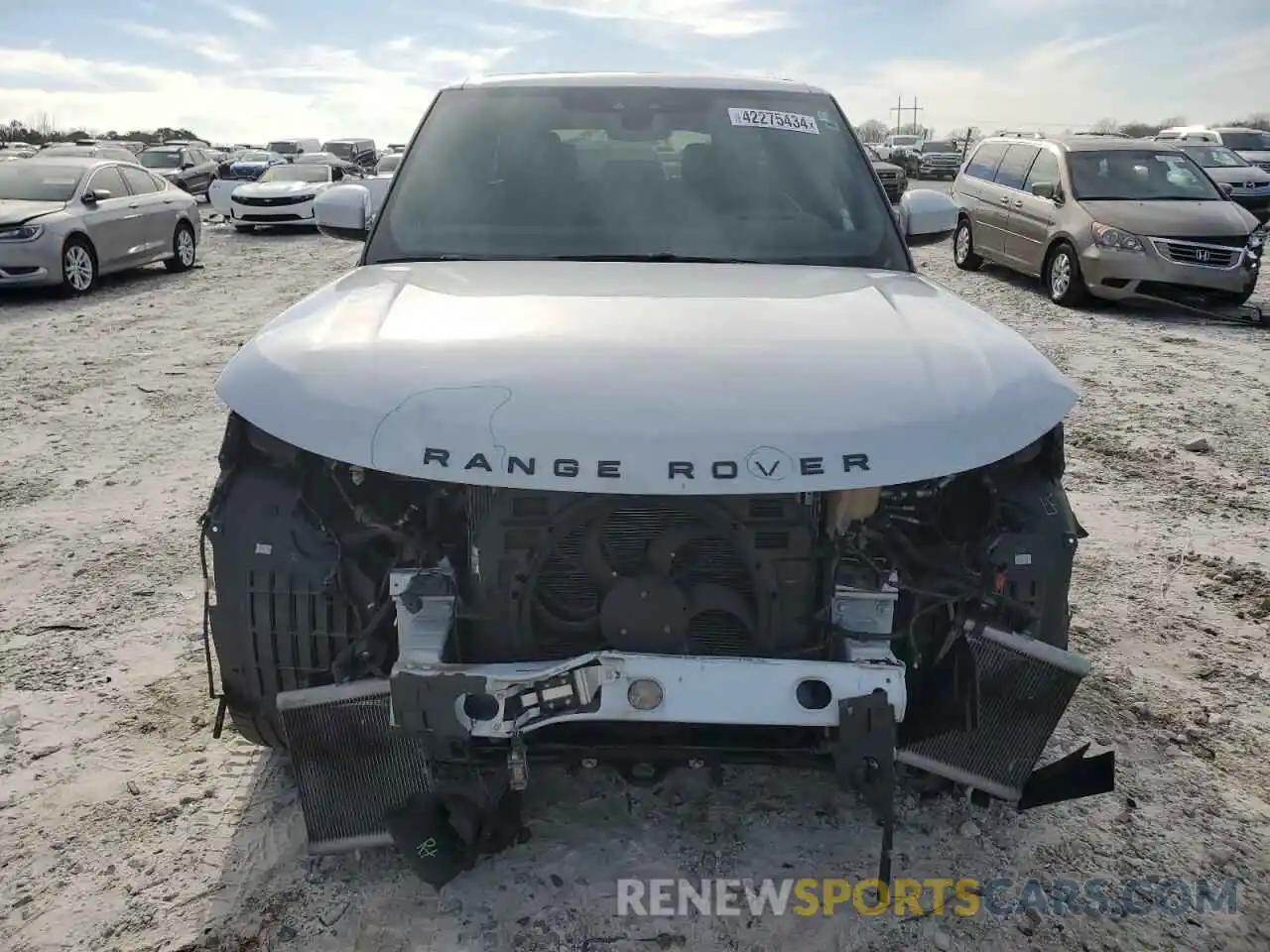 5 Фотография поврежденного автомобиля SALGS2SV0KA543416 LAND ROVER RANGEROVER 2019