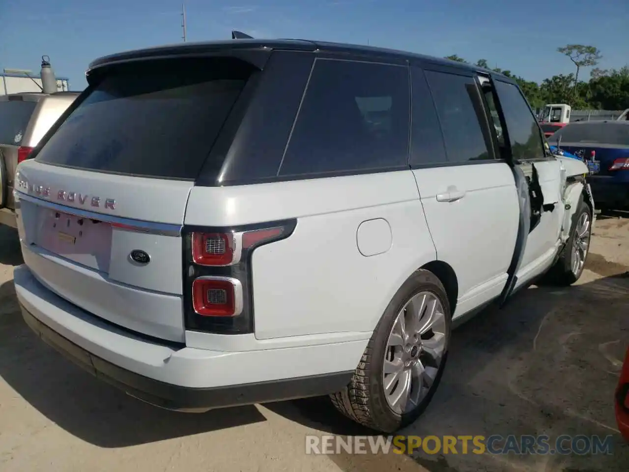 4 Фотография поврежденного автомобиля SALGS2SV0KA552455 LAND ROVER RANGEROVER 2019