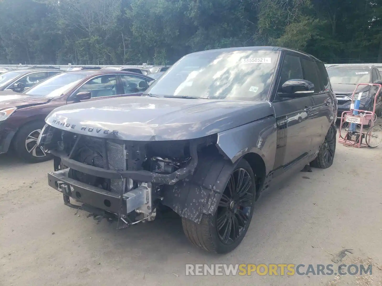 2 Photograph of a damaged car SALGS2SV1KA535633 LAND ROVER RANGEROVER 2019