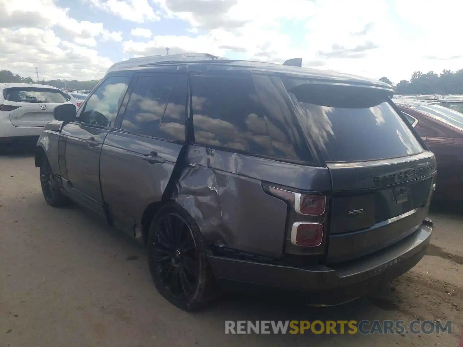 3 Фотография поврежденного автомобиля SALGS2SV1KA535633 LAND ROVER RANGEROVER 2019