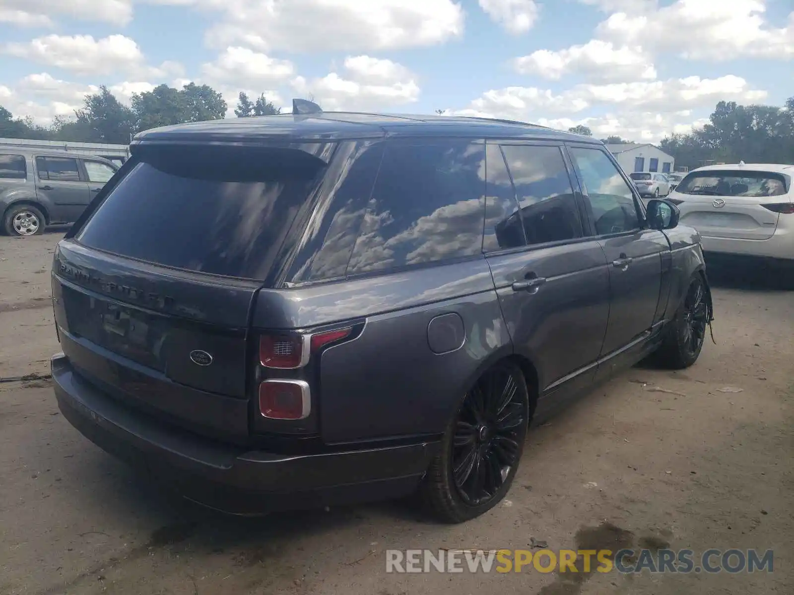 4 Фотография поврежденного автомобиля SALGS2SV1KA535633 LAND ROVER RANGEROVER 2019