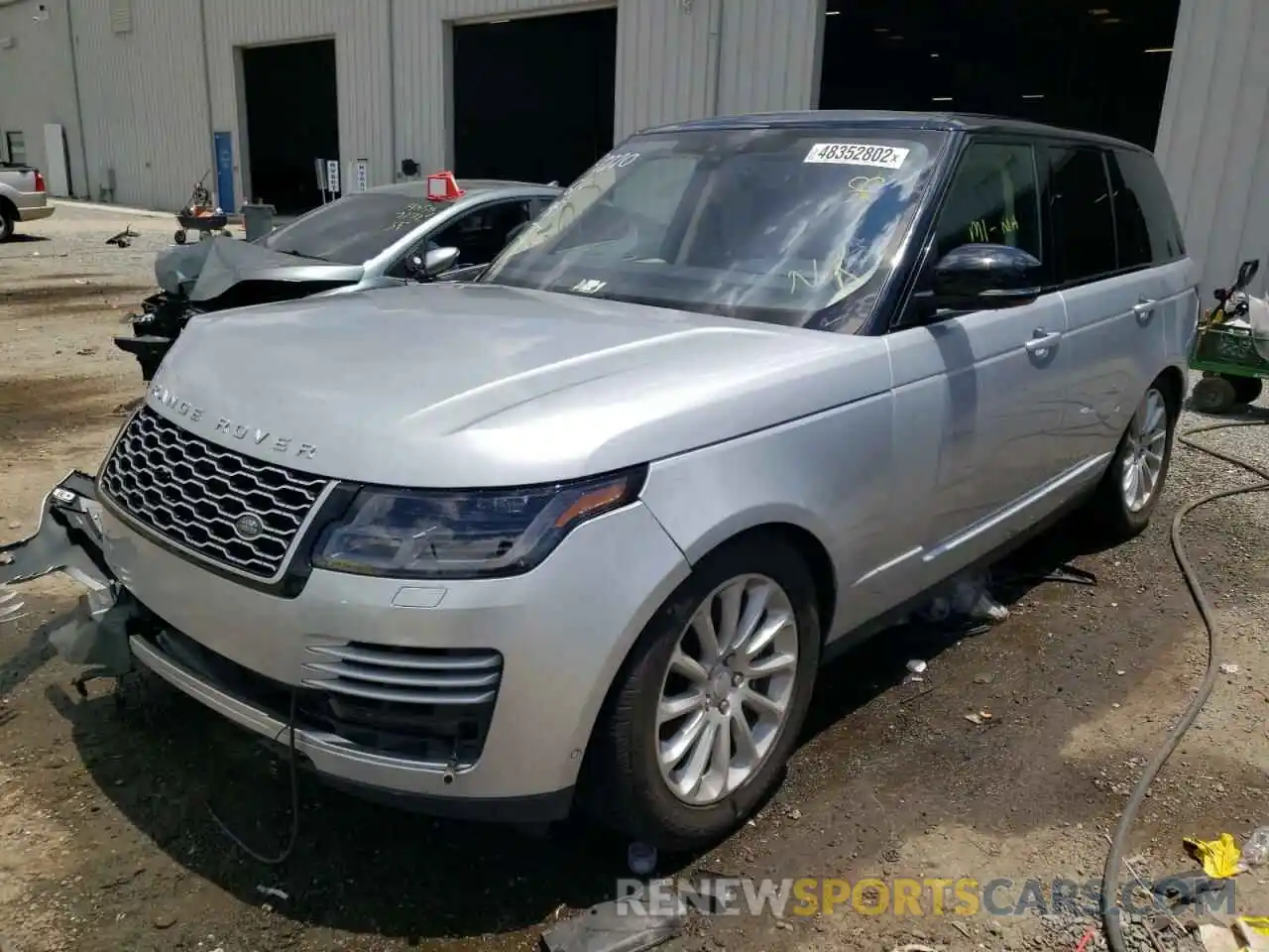 2 Photograph of a damaged car SALGS2SV1KA541951 LAND ROVER RANGEROVER 2019