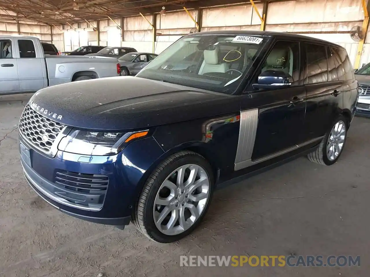 2 Photograph of a damaged car SALGS2SV1KA546762 LAND ROVER RANGEROVER 2019