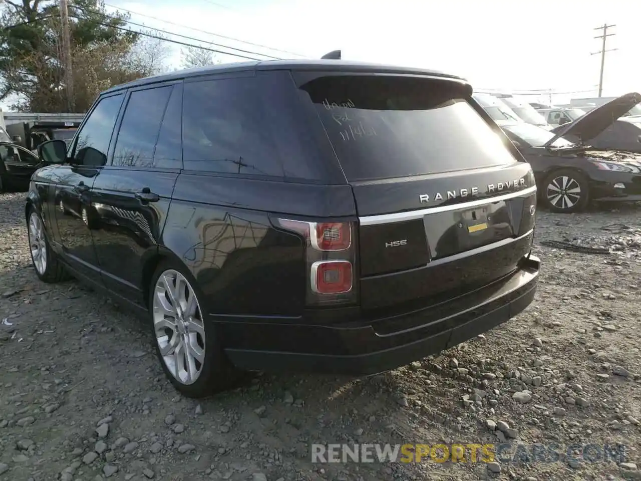 3 Фотография поврежденного автомобиля SALGS2SV1KA550651 LAND ROVER RANGEROVER 2019