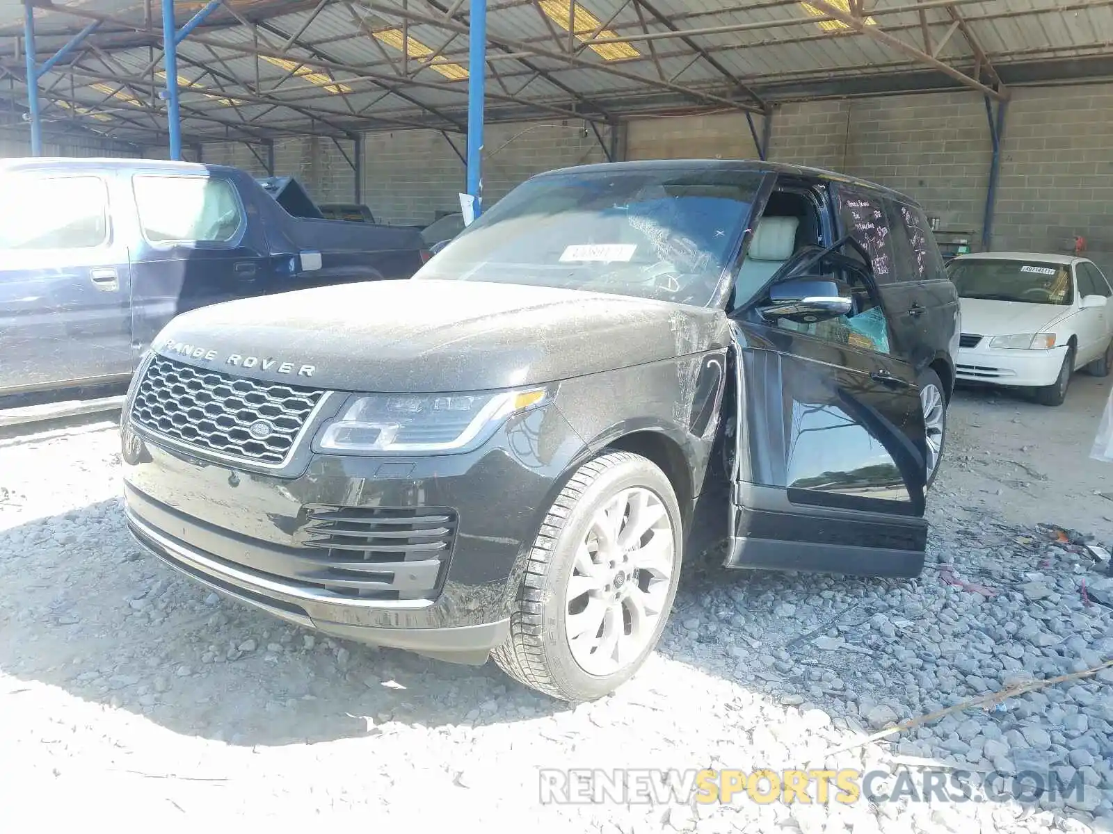 2 Photograph of a damaged car SALGS2SV1KA560287 LAND ROVER RANGEROVER 2019