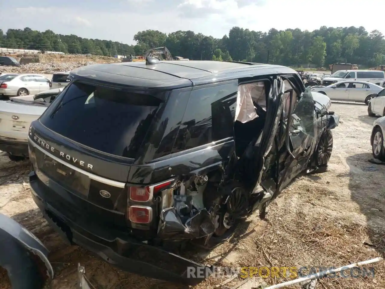 4 Photograph of a damaged car SALGS2SV1KA563528 LAND ROVER RANGEROVER 2019