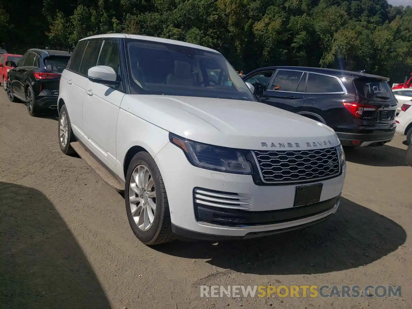 1 Фотография поврежденного автомобиля SALGS2SV2KA525435 LAND ROVER RANGEROVER 2019