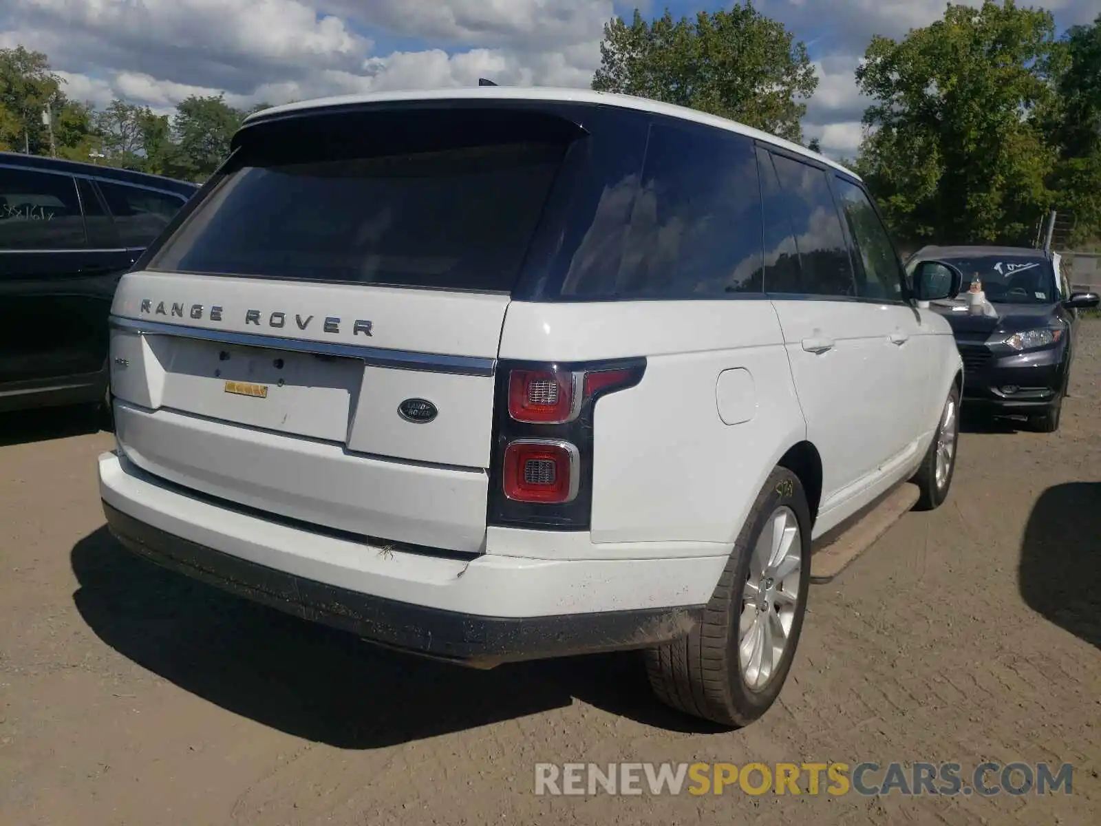 4 Фотография поврежденного автомобиля SALGS2SV2KA525435 LAND ROVER RANGEROVER 2019