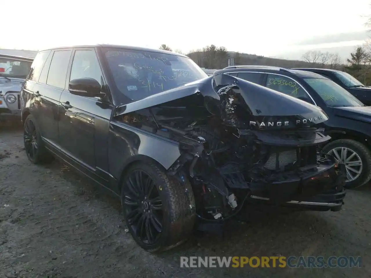 1 Photograph of a damaged car SALGS2SV2KA527847 LAND ROVER RANGEROVER 2019