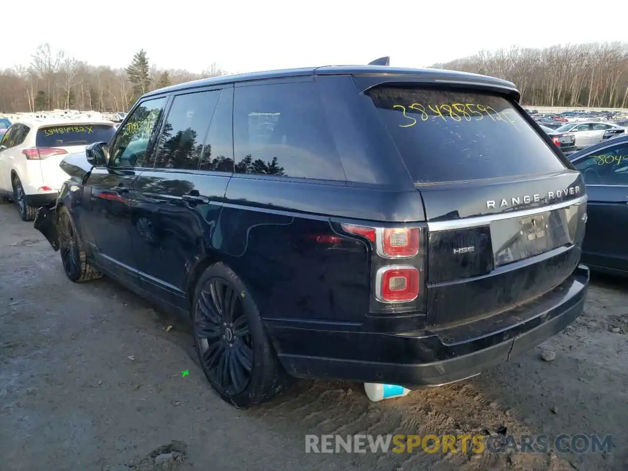 3 Фотография поврежденного автомобиля SALGS2SV2KA527847 LAND ROVER RANGEROVER 2019