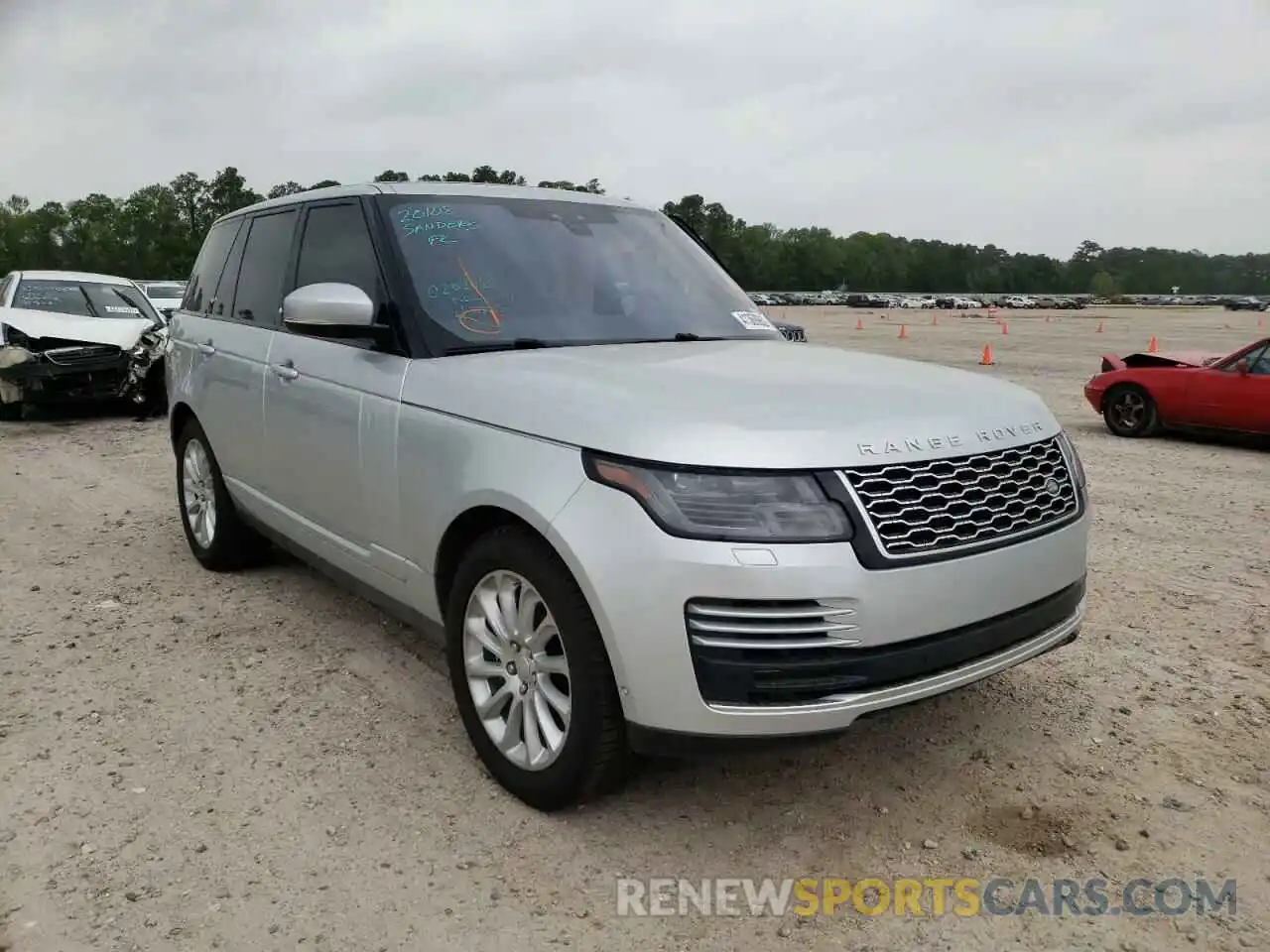 1 Фотография поврежденного автомобиля SALGS2SV2KA542798 LAND ROVER RANGEROVER 2019