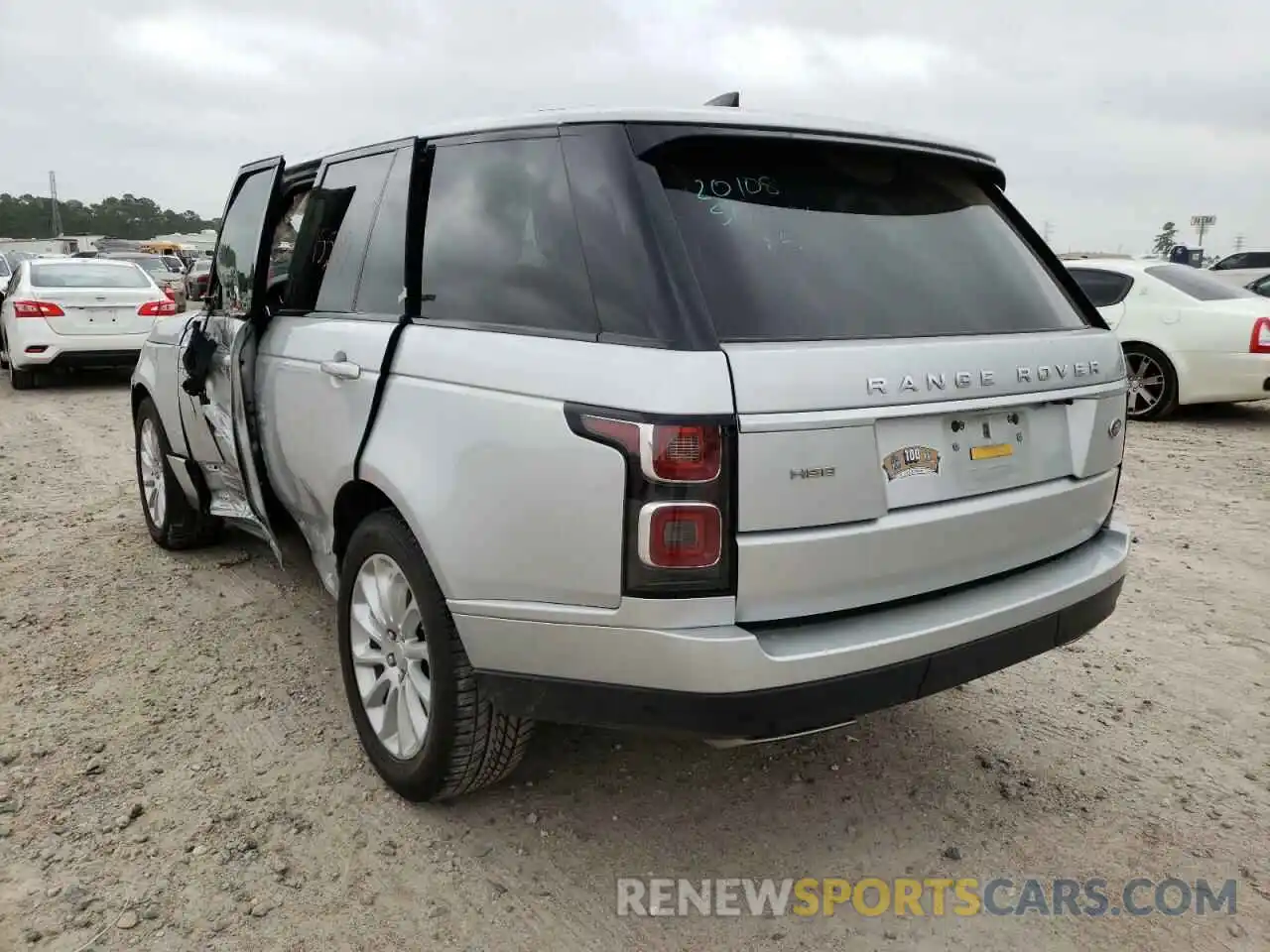 3 Фотография поврежденного автомобиля SALGS2SV2KA542798 LAND ROVER RANGEROVER 2019