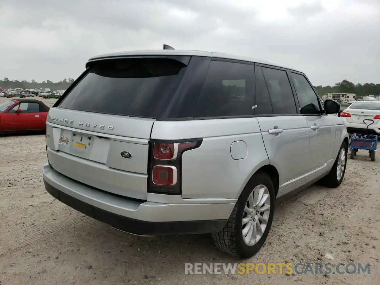 4 Фотография поврежденного автомобиля SALGS2SV2KA542798 LAND ROVER RANGEROVER 2019