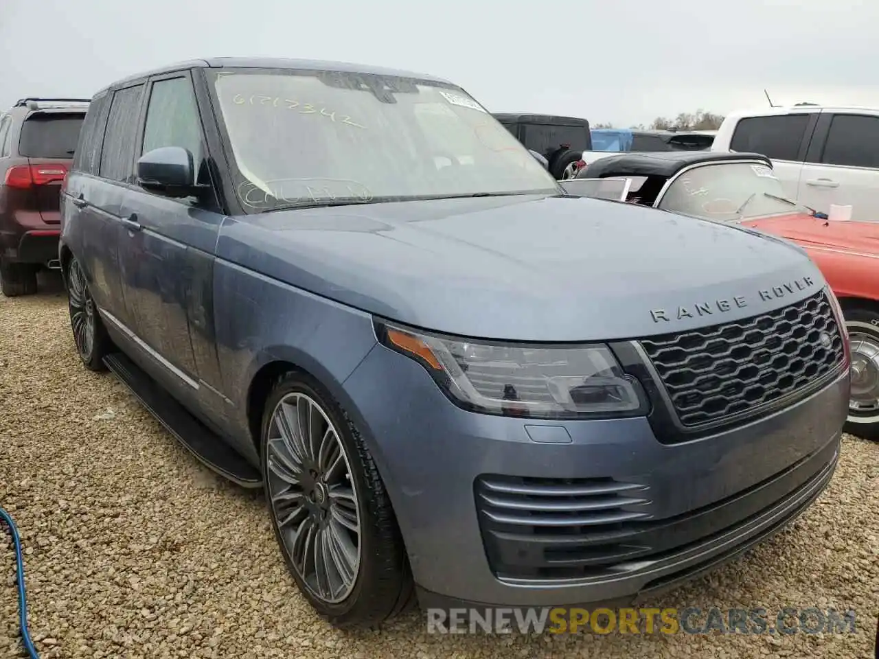 1 Фотография поврежденного автомобиля SALGS2SV2KA550156 LAND ROVER RANGEROVER 2019