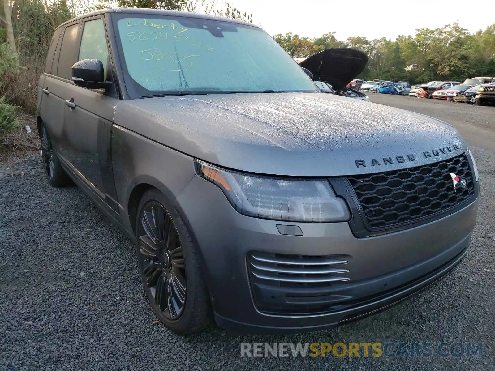 1 Photograph of a damaged car SALGS2SV3KA535567 LAND ROVER RANGEROVER 2019