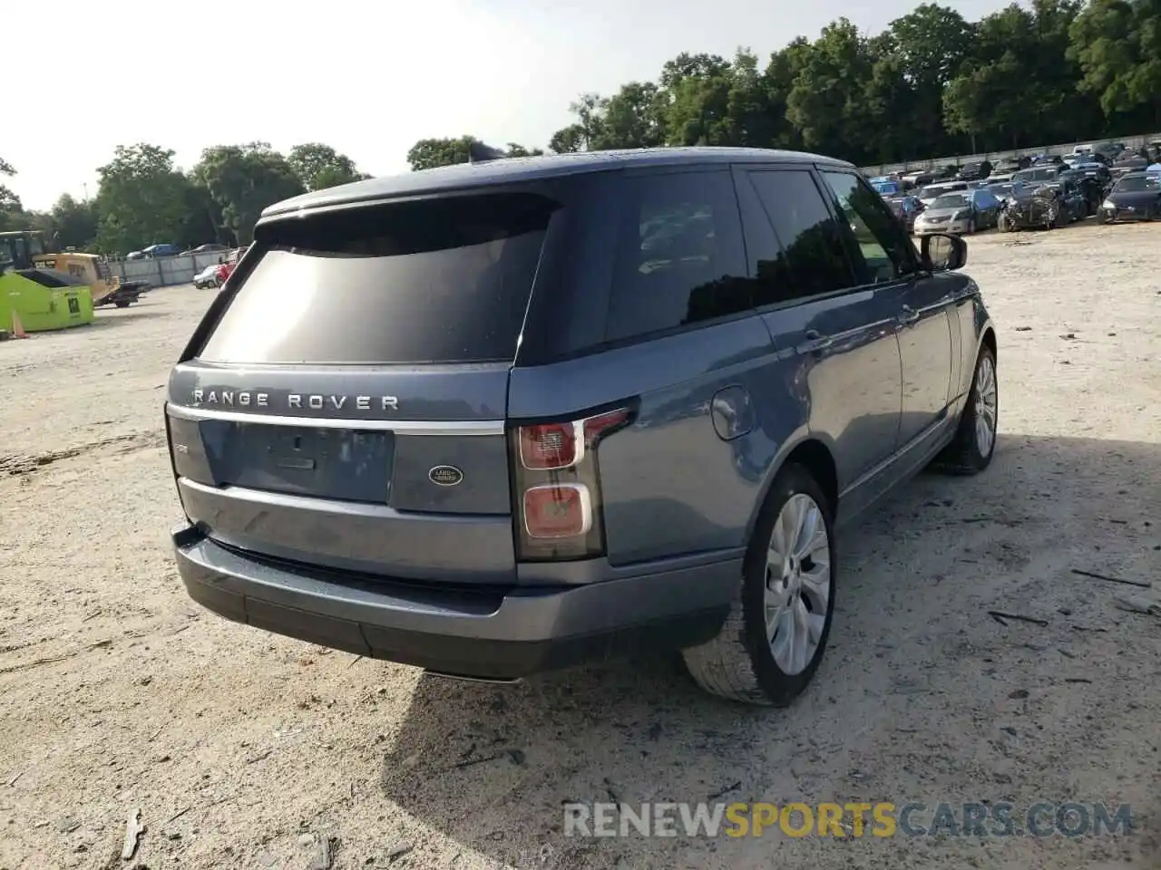 4 Фотография поврежденного автомобиля SALGS2SV3KA544446 LAND ROVER RANGEROVER 2019