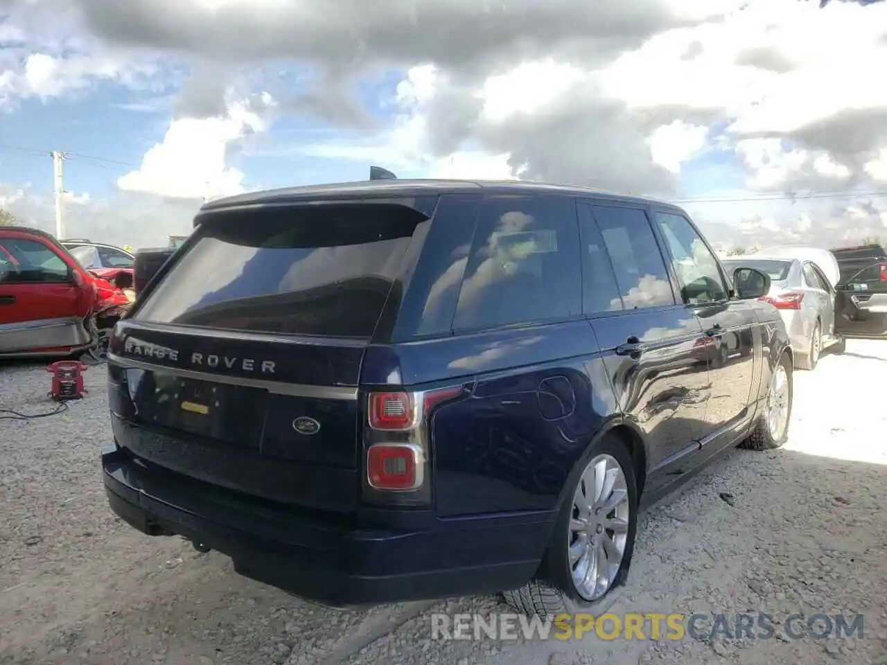 4 Photograph of a damaged car SALGS2SV3KA550392 LAND ROVER RANGEROVER 2019