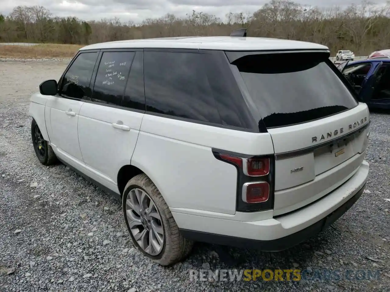 3 Фотография поврежденного автомобиля SALGS2SV3KA552689 LAND ROVER RANGEROVER 2019