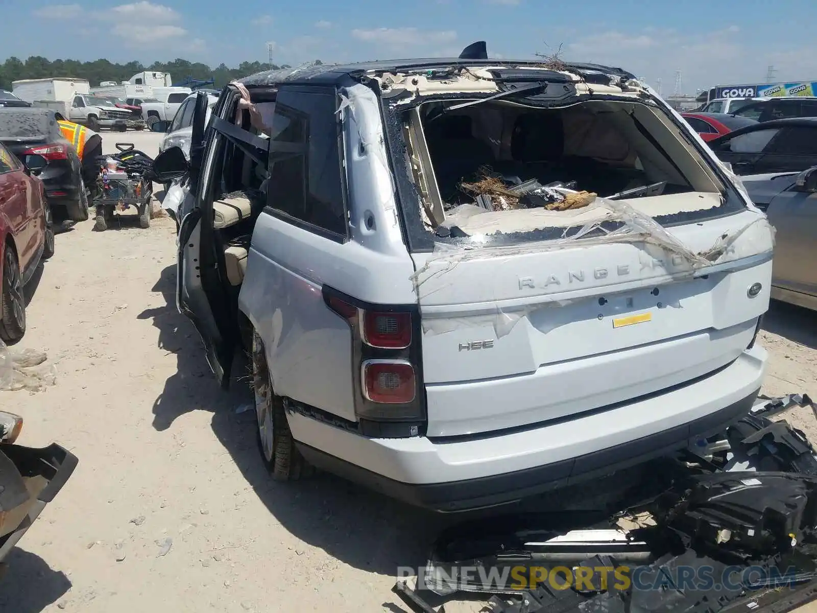 3 Photograph of a damaged car SALGS2SV3KA552840 LAND ROVER RANGEROVER 2019