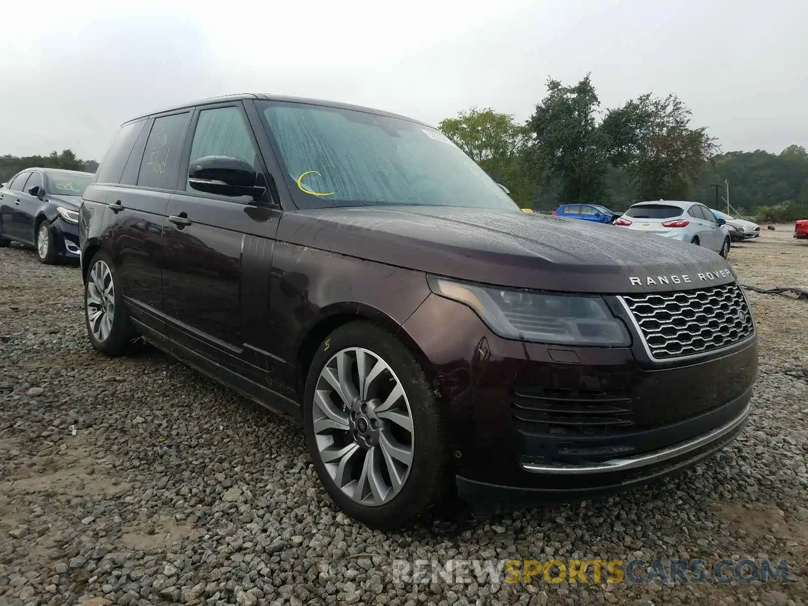 1 Photograph of a damaged car SALGS2SV3KA557150 LAND ROVER RANGEROVER 2019