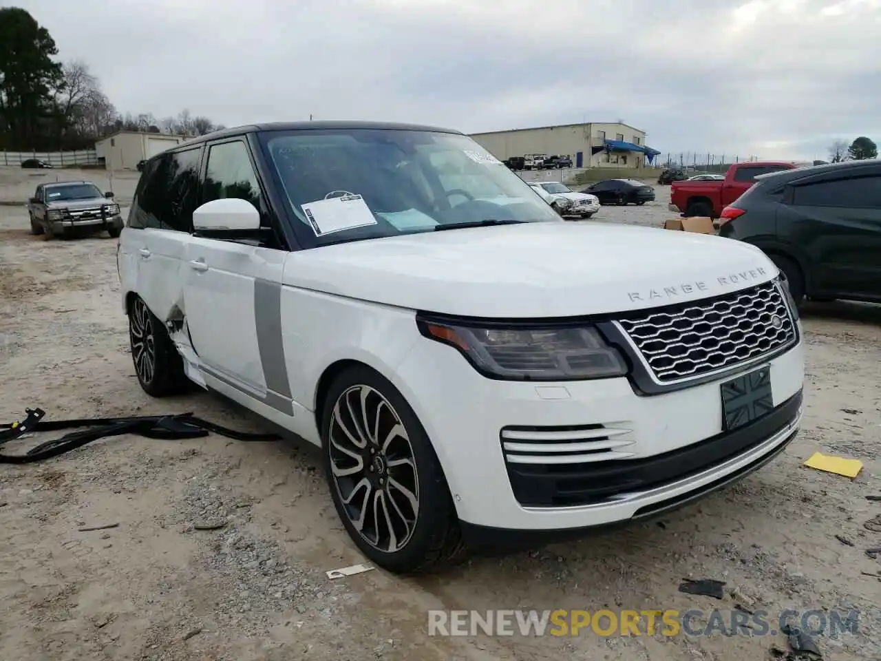 1 Фотография поврежденного автомобиля SALGS2SV4KA519121 LAND ROVER RANGEROVER 2019