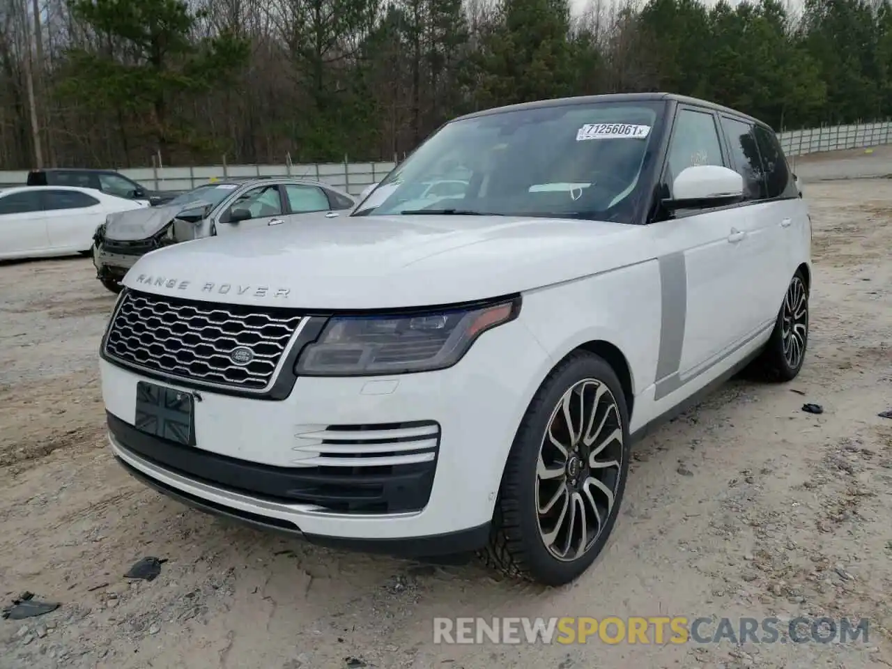 2 Photograph of a damaged car SALGS2SV4KA519121 LAND ROVER RANGEROVER 2019