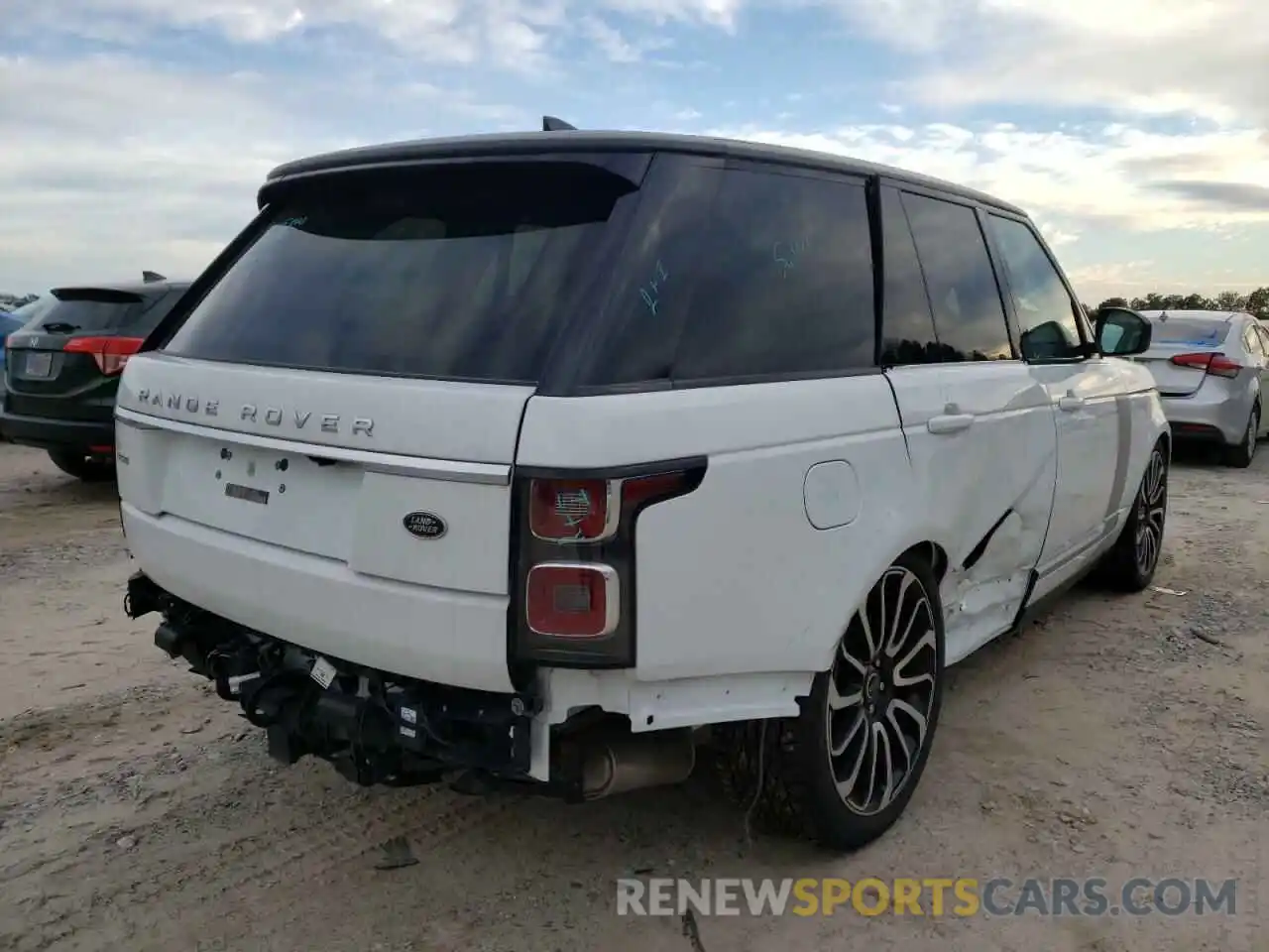 4 Фотография поврежденного автомобиля SALGS2SV4KA519121 LAND ROVER RANGEROVER 2019