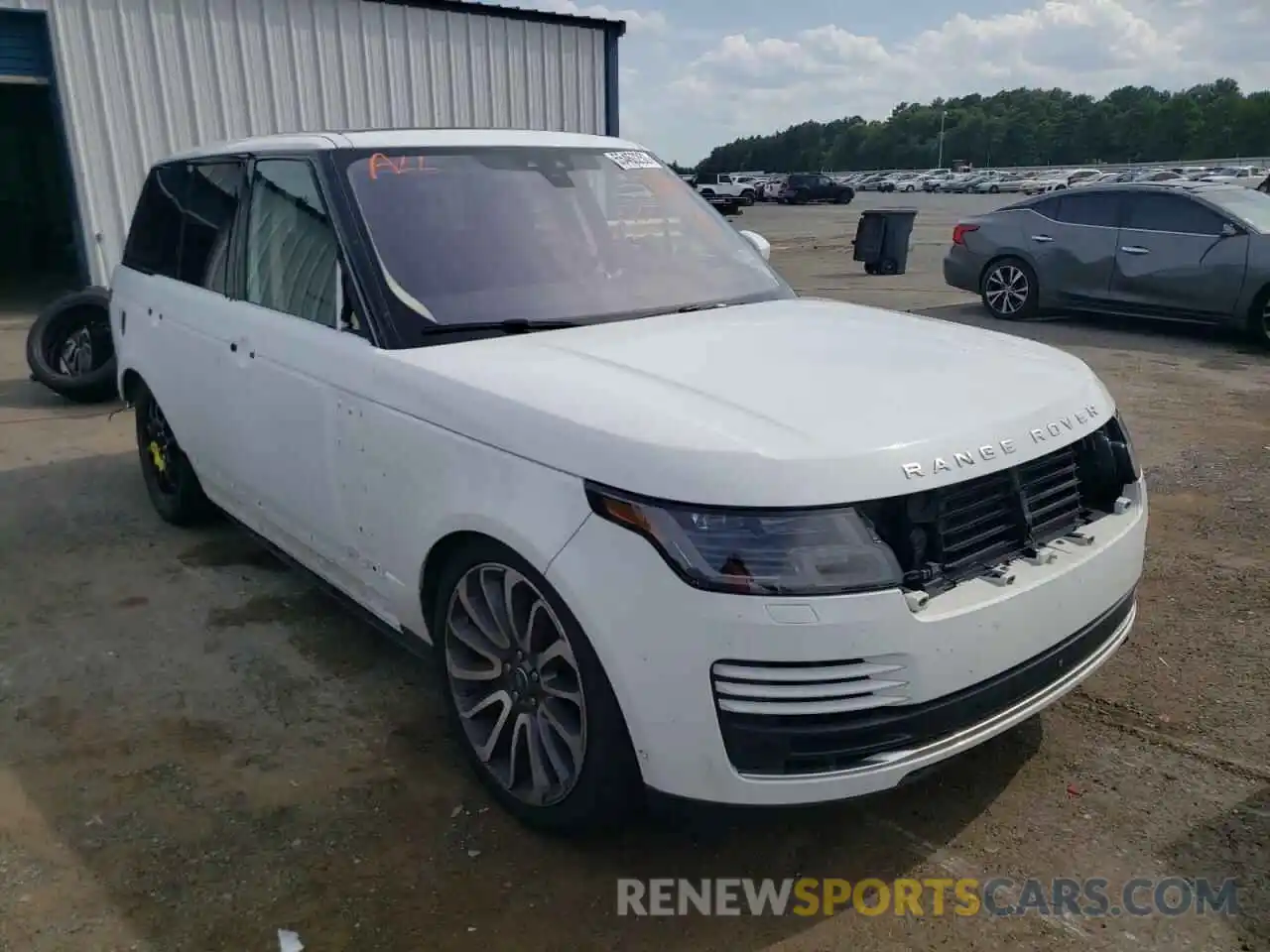 1 Photograph of a damaged car SALGS2SV4KA532936 LAND ROVER RANGEROVER 2019