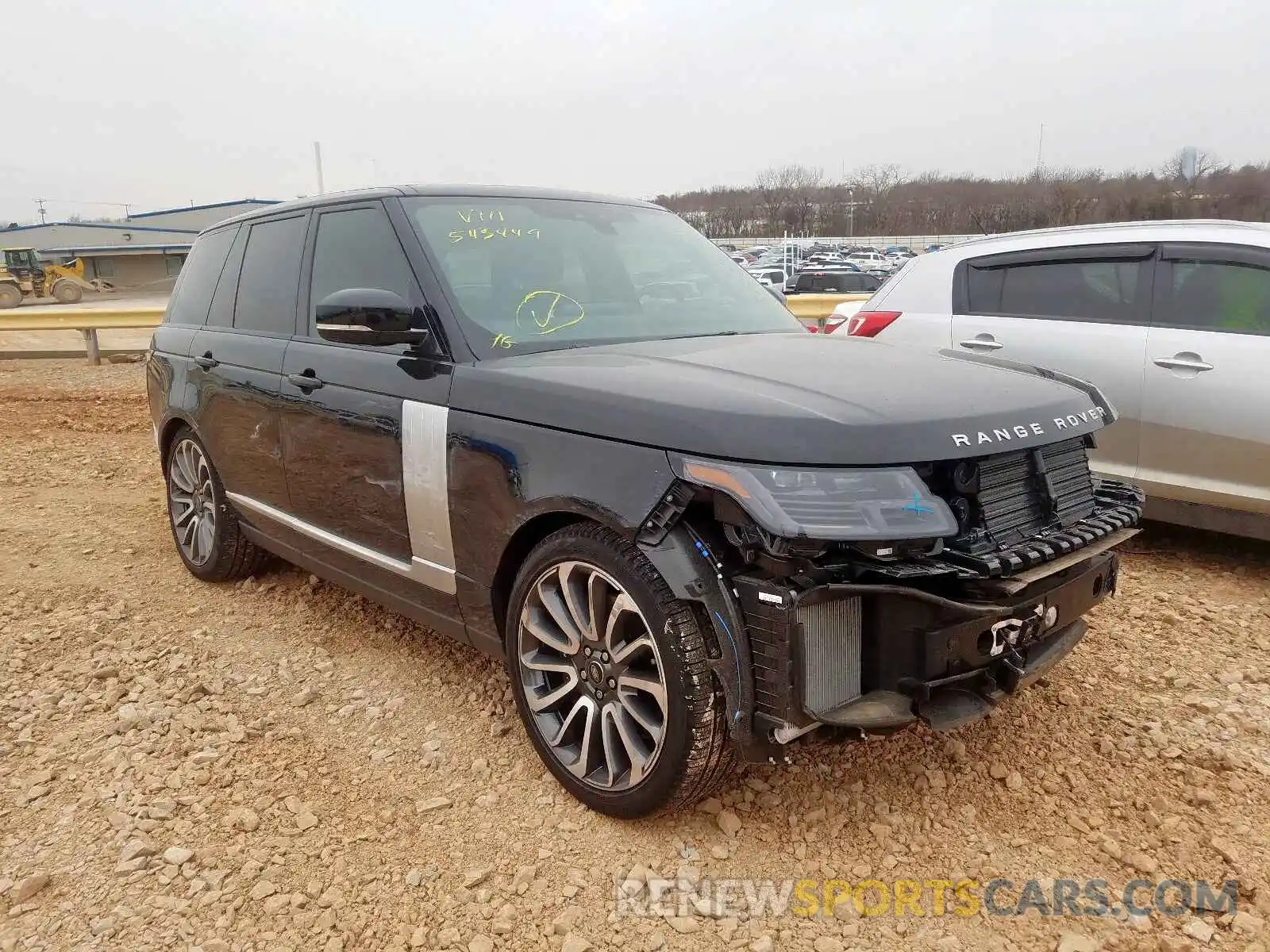 1 Фотография поврежденного автомобиля SALGS2SV4KA543449 LAND ROVER RANGEROVER 2019