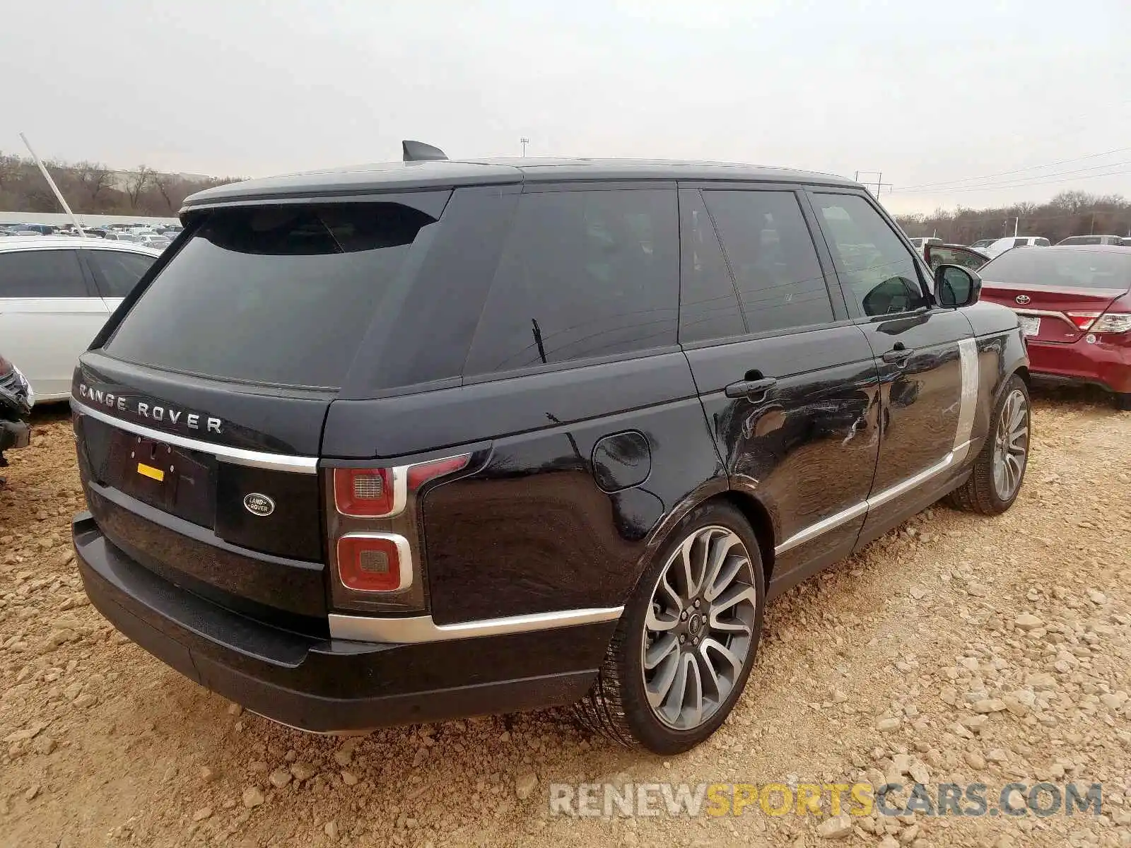 4 Фотография поврежденного автомобиля SALGS2SV4KA543449 LAND ROVER RANGEROVER 2019