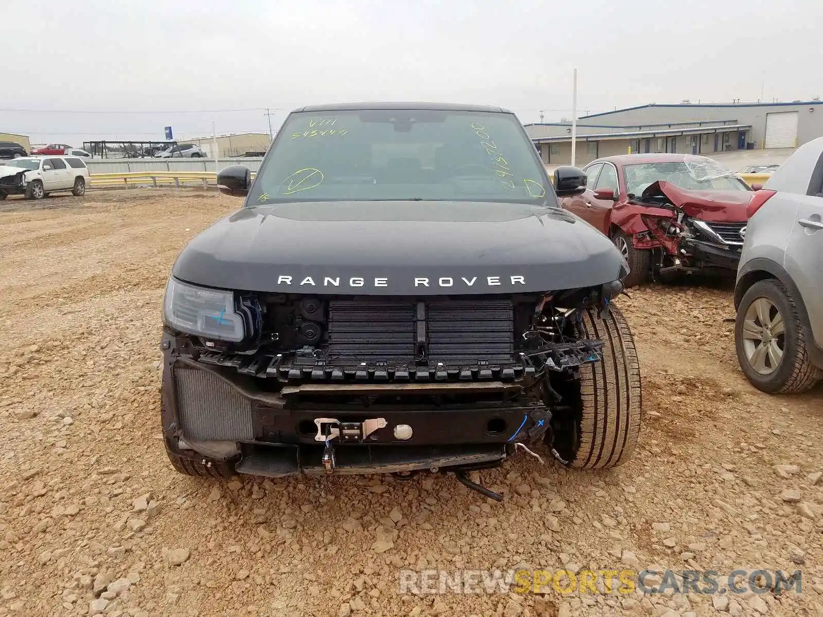 9 Фотография поврежденного автомобиля SALGS2SV4KA543449 LAND ROVER RANGEROVER 2019