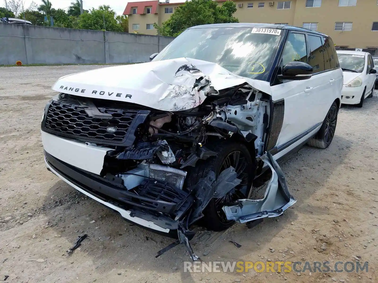 2 Photograph of a damaged car SALGS2SV4KA547825 LAND ROVER RANGEROVER 2019