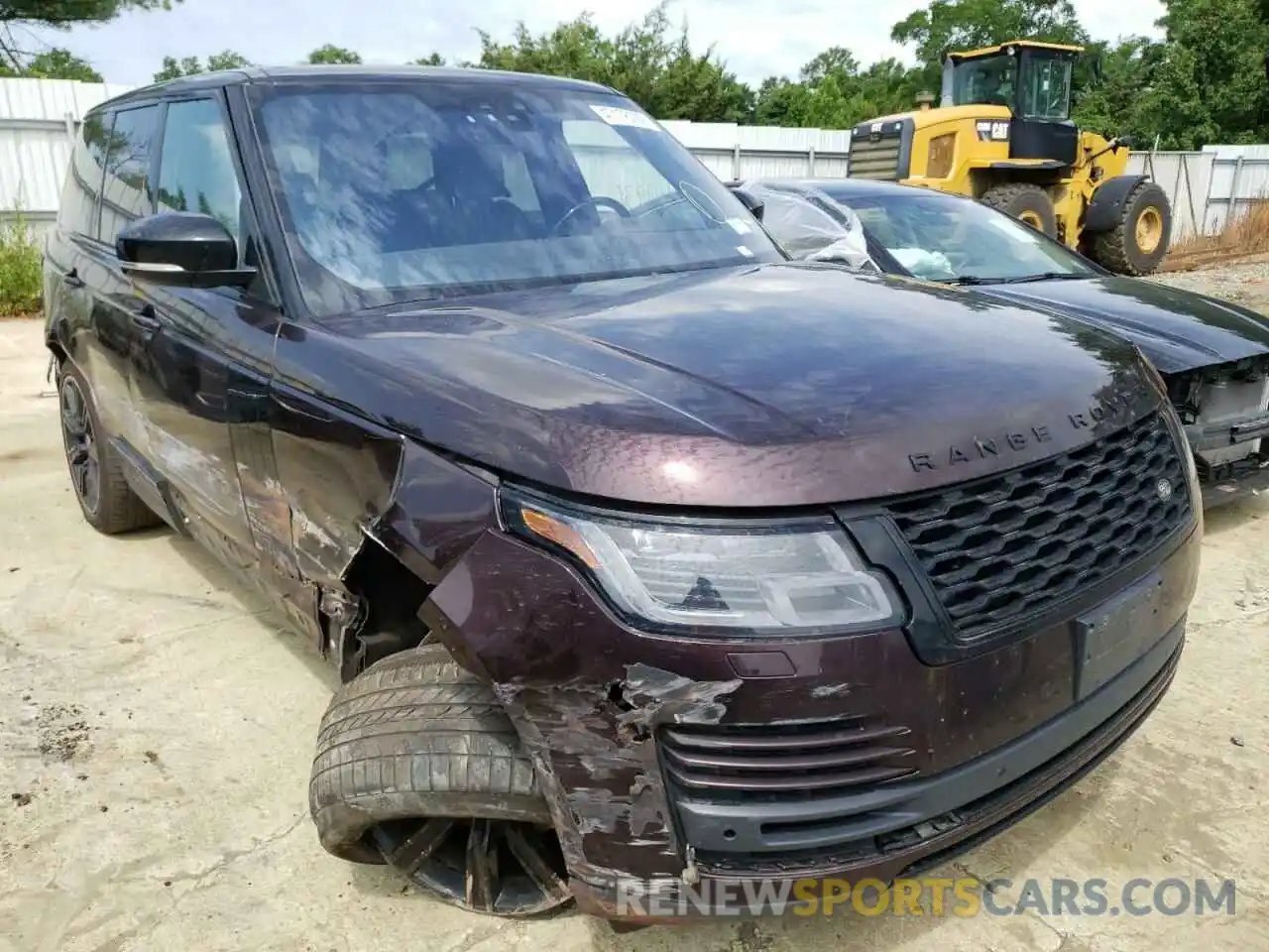 1 Photograph of a damaged car SALGS2SV4KA554824 LAND ROVER RANGEROVER 2019