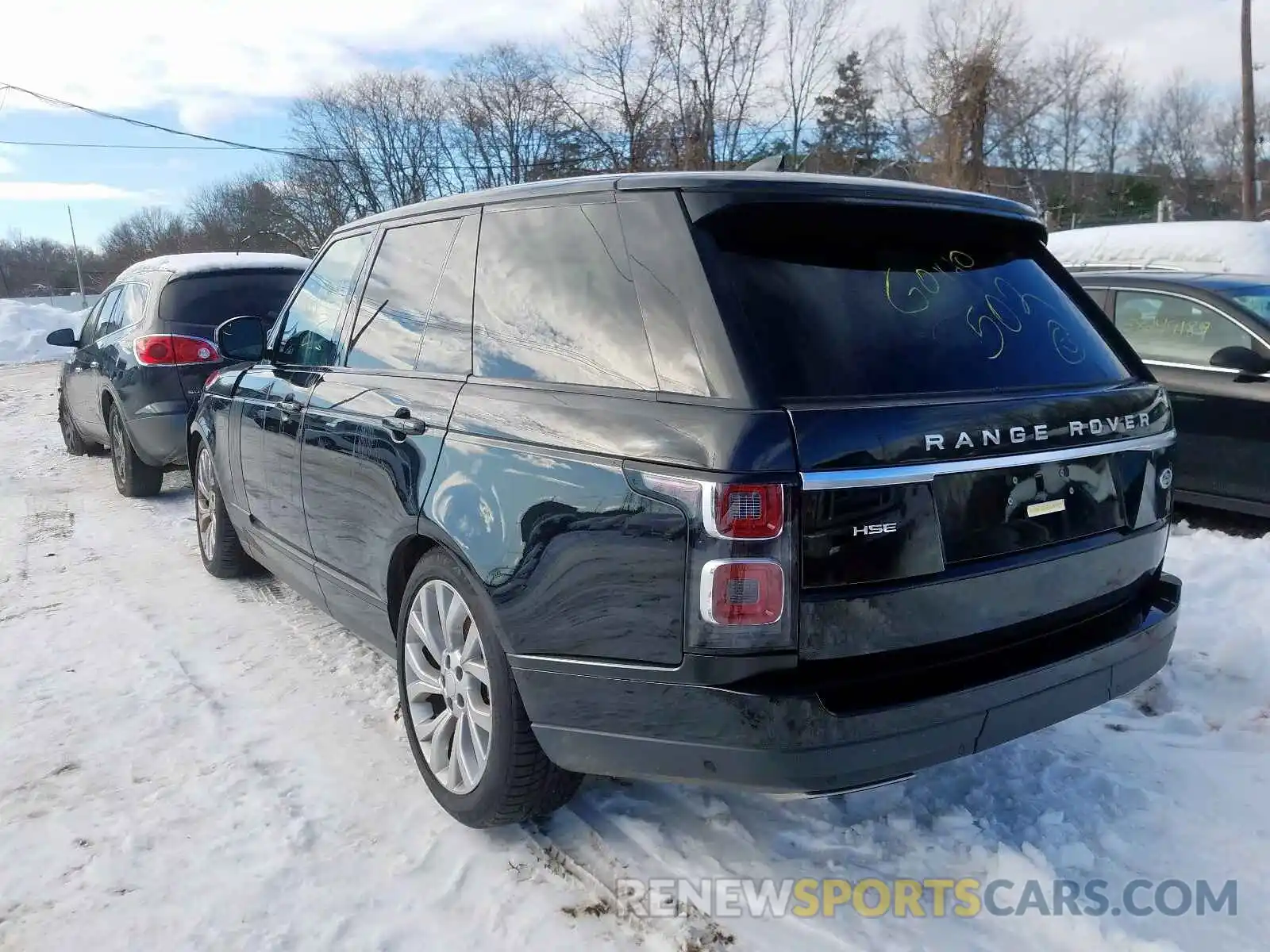 3 Фотография поврежденного автомобиля SALGS2SV4KA557609 LAND ROVER RANGEROVER 2019