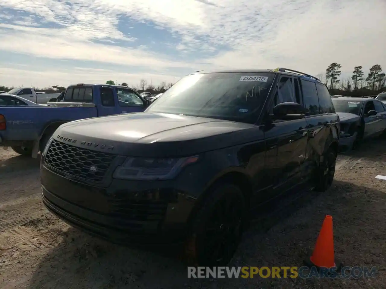 2 Photograph of a damaged car SALGS2SV5KA520939 LAND ROVER RANGEROVER 2019