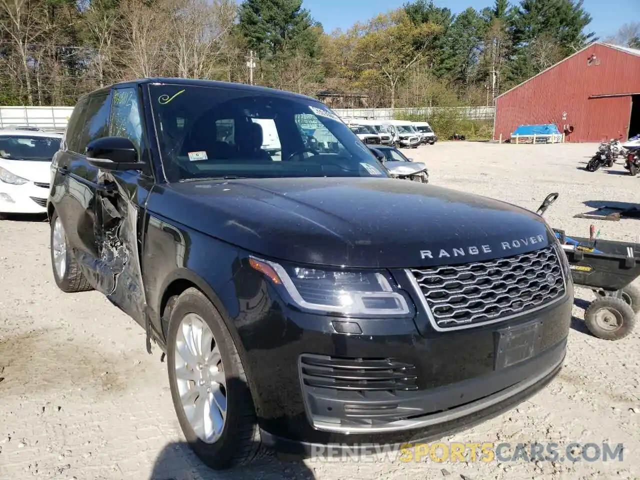 1 Photograph of a damaged car SALGS2SV5KA527406 LAND ROVER RANGEROVER 2019