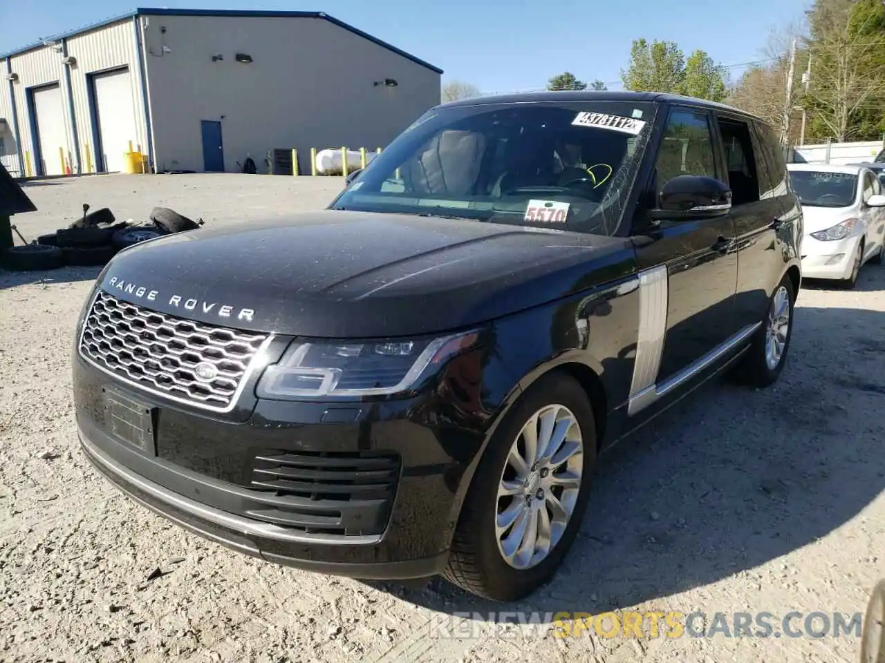 2 Фотография поврежденного автомобиля SALGS2SV5KA527406 LAND ROVER RANGEROVER 2019