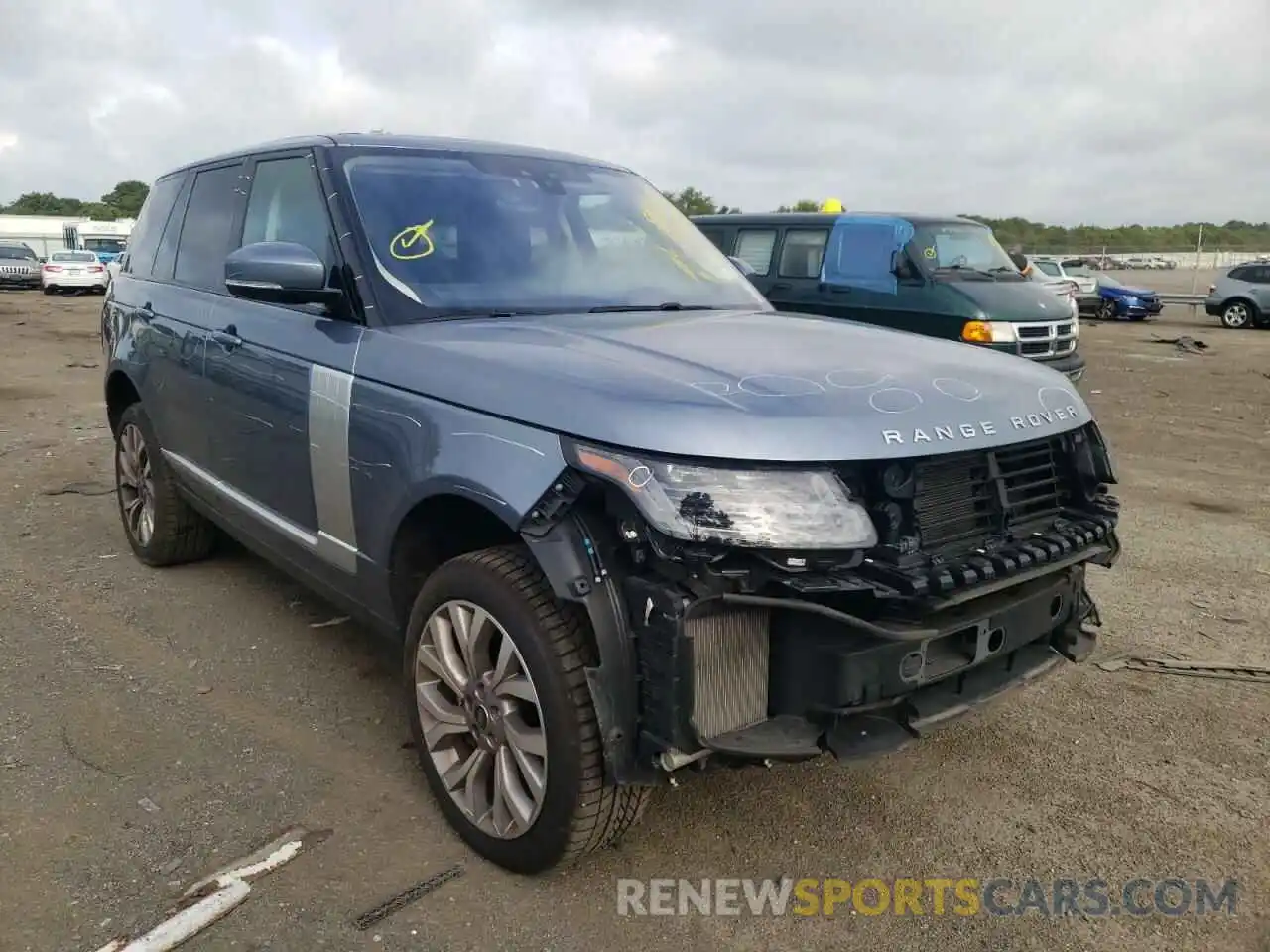 1 Photograph of a damaged car SALGS2SV5KA534050 LAND ROVER RANGEROVER 2019