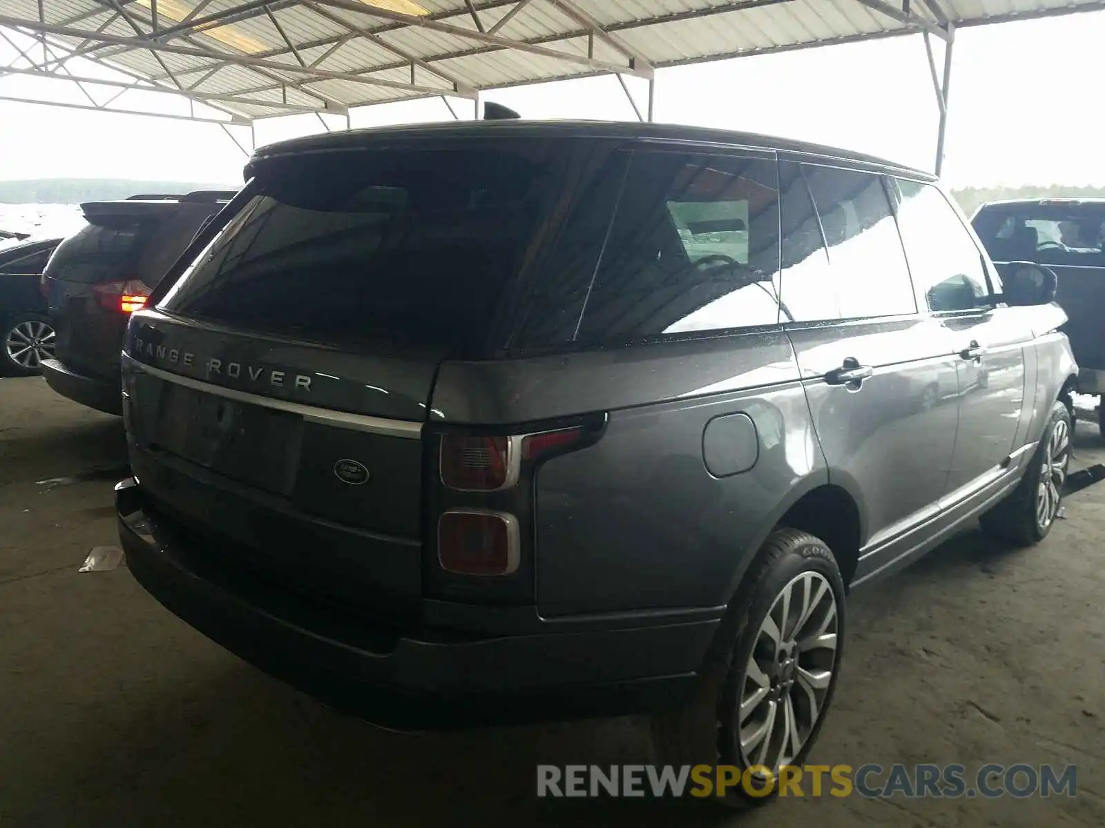 4 Фотография поврежденного автомобиля SALGS2SV5KA554296 LAND ROVER RANGEROVER 2019