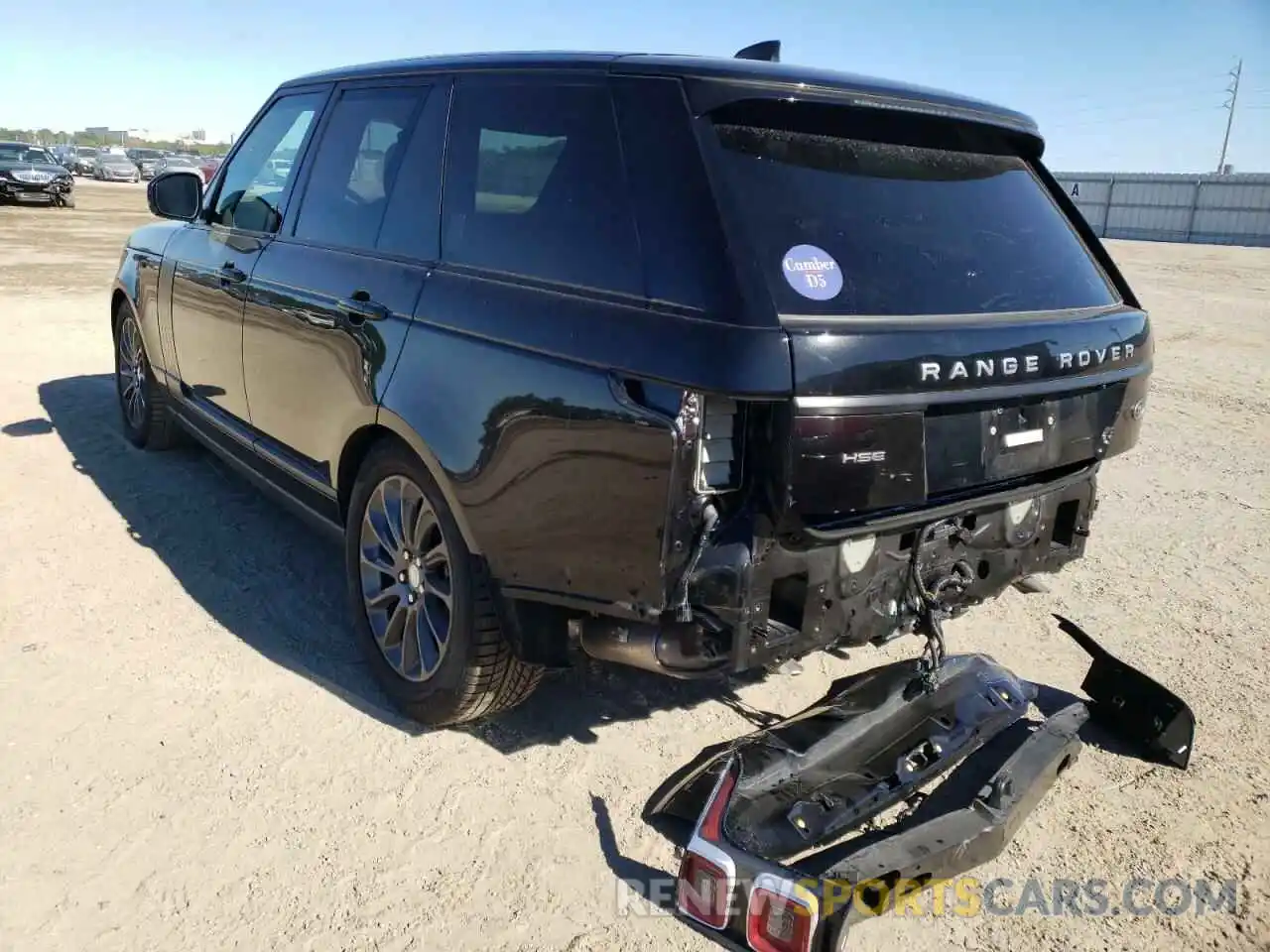 3 Фотография поврежденного автомобиля SALGS2SV5KA557361 LAND ROVER RANGEROVER 2019