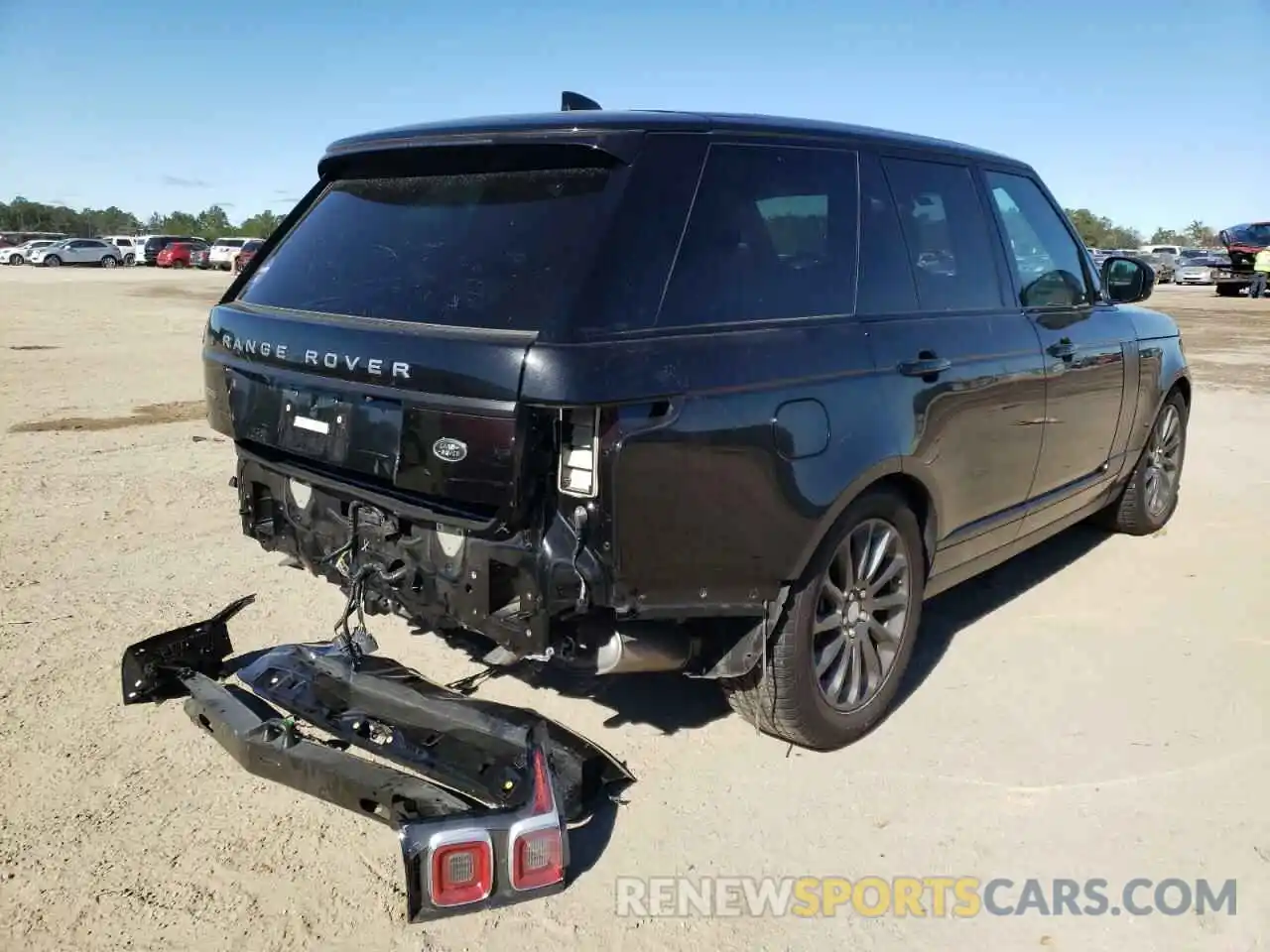 4 Фотография поврежденного автомобиля SALGS2SV5KA557361 LAND ROVER RANGEROVER 2019