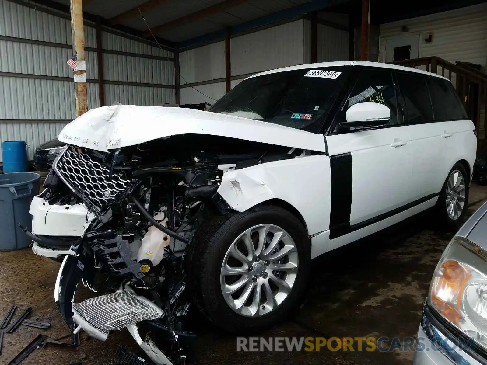 2 Photograph of a damaged car SALGS2SV5KA561846 LAND ROVER RANGEROVER 2019