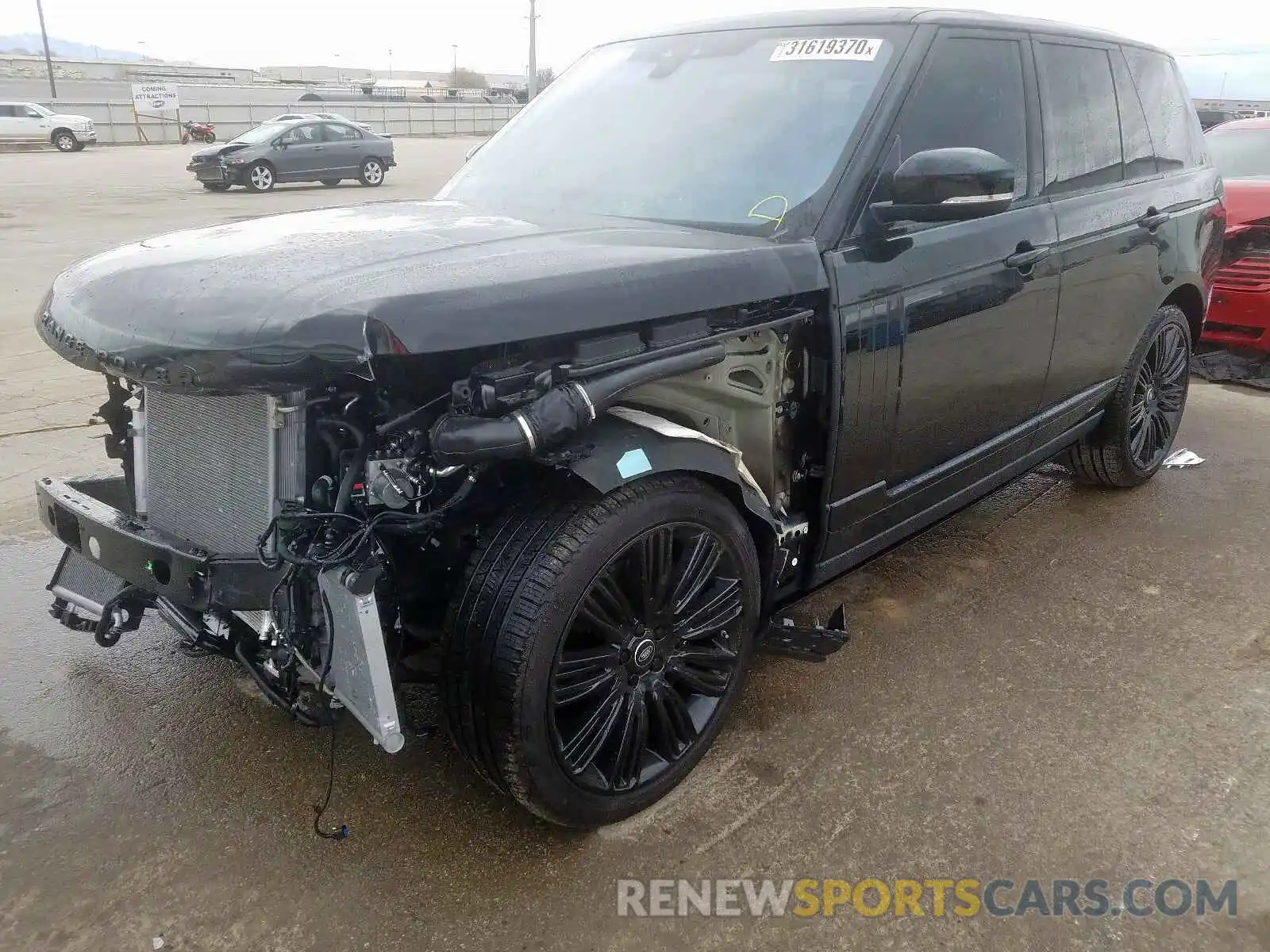 2 Photograph of a damaged car SALGS2SV5KA562754 LAND ROVER RANGEROVER 2019