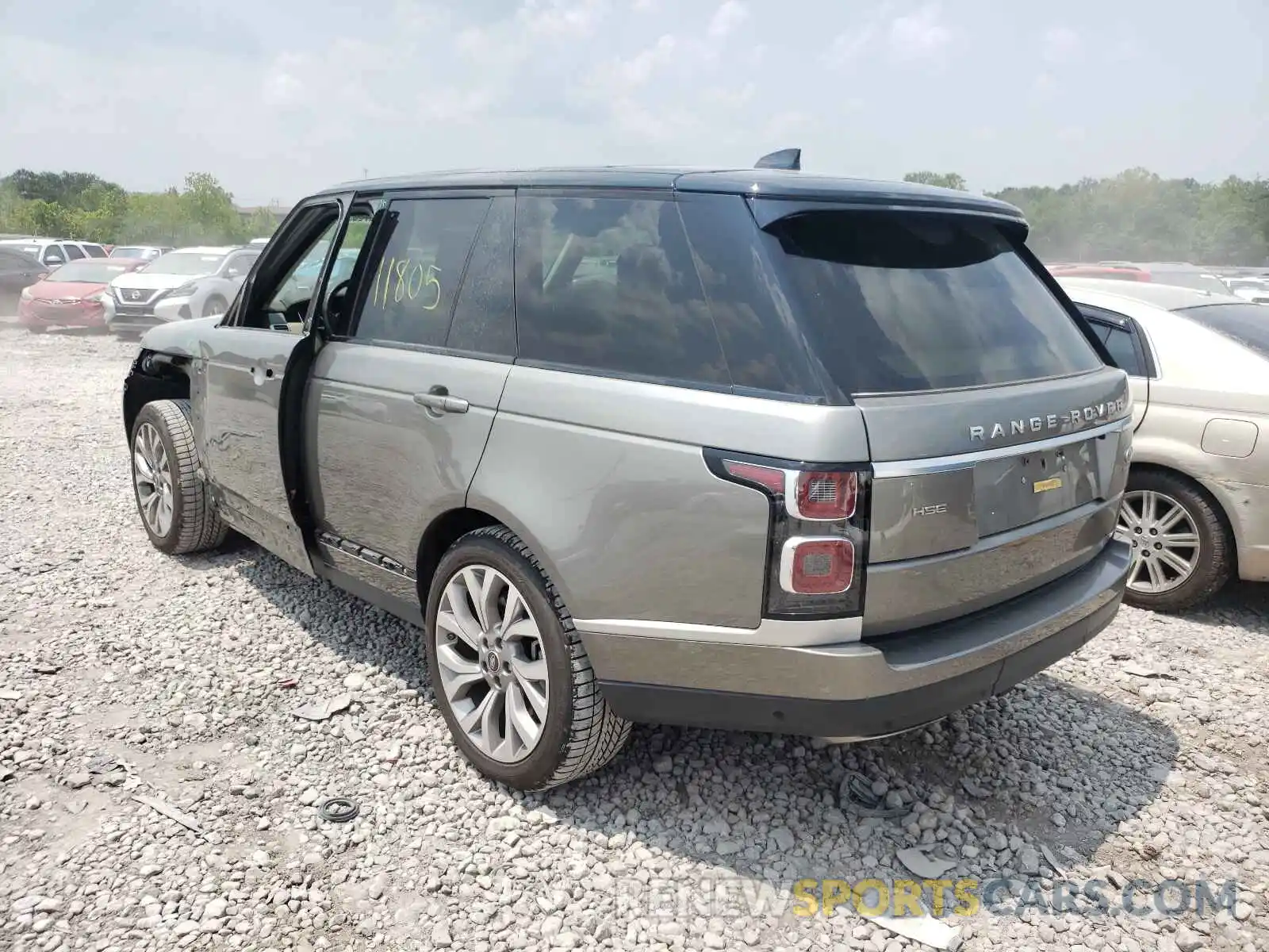 3 Фотография поврежденного автомобиля SALGS2SV5KA567033 LAND ROVER RANGEROVER 2019