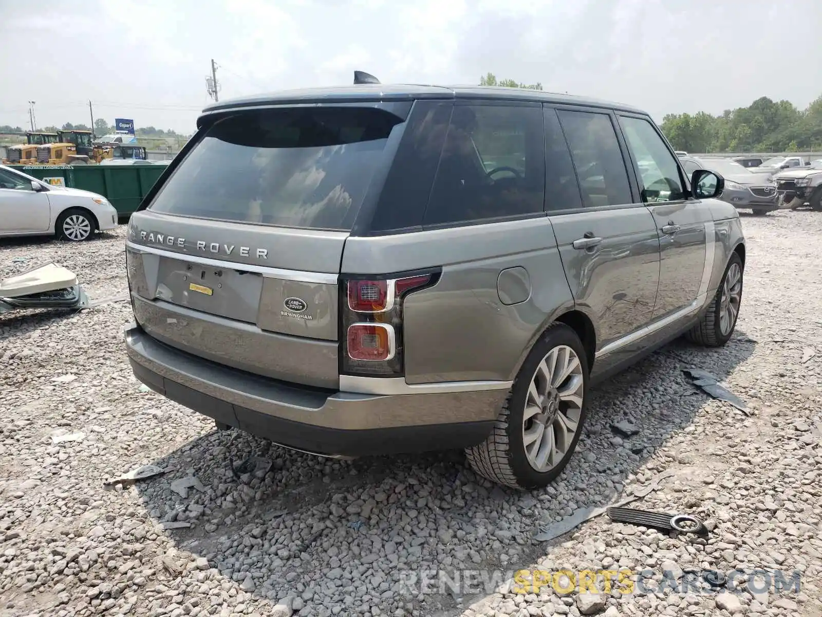 4 Фотография поврежденного автомобиля SALGS2SV5KA567033 LAND ROVER RANGEROVER 2019